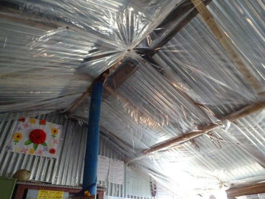 plastic cover for roofs