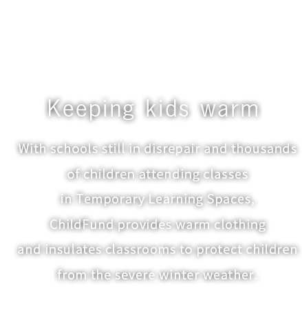 January,2016 Keeping kids warm